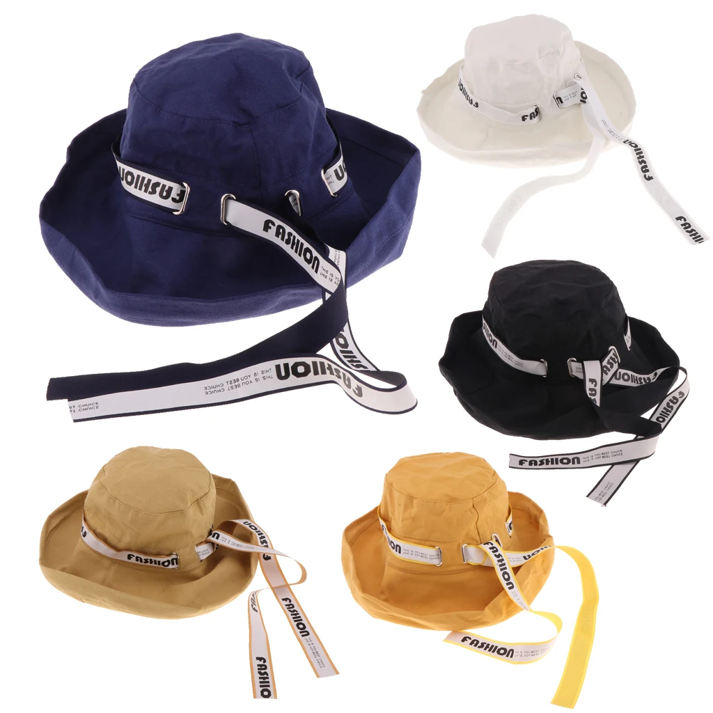 Женская Классическая Панама с широкими полями шляпа от солнца ветровой веревкой