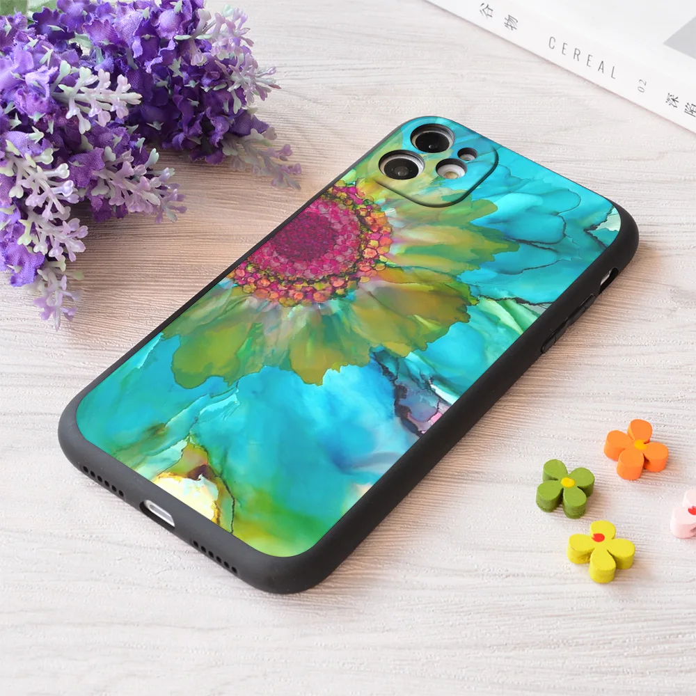 

For iPhone Let It Grow Print Soft Matt Apple Case