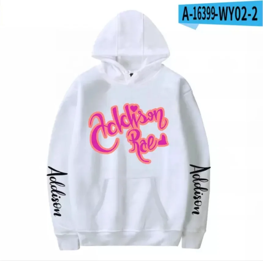 

Новинка, толстовки Charli DAmelio с капюшоном, ADDISON RAE, ADDISON для вас, толстовки для мужчин и женщин, забавные модные толстовки, повседневные парные пуловеры, топы