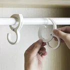 2 шт.компл. многофункциональный крючок для карточек, складные дорожные Крючки для подвешивания ключей, одежды, пальто, сумки, вешалка с пряжкой, S-образный крючок