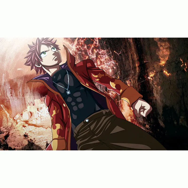 Настенная Картина на холсте мультфильм аниме Сказочный хвост скандинавские