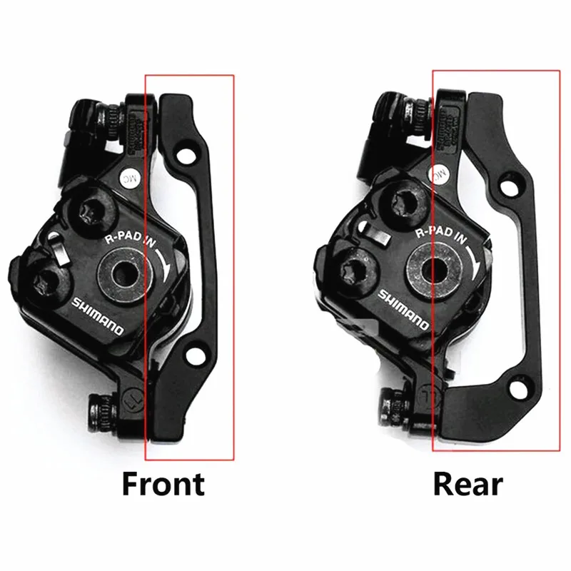 SHIMANO BR-M375 механические дисковые тормозные суппорты для Acera Alivio Deore с смоляные подушечки M375 суппорт w/n G3/HS1 ротор 160 мм