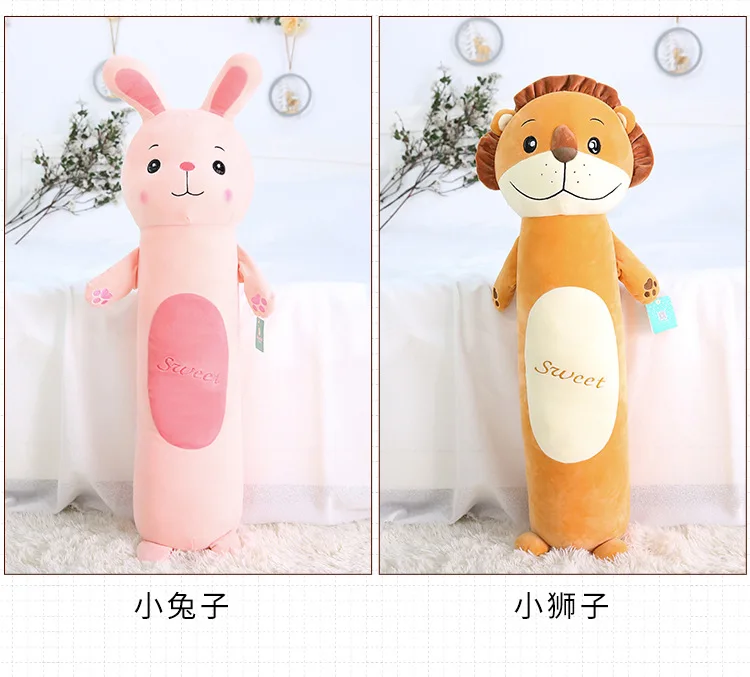 

2020 cute pillow animal Plush Pillows monkey frog rabbit lion cosplay throw pillows girl kawaii pillow funny Stuffed Animals toy