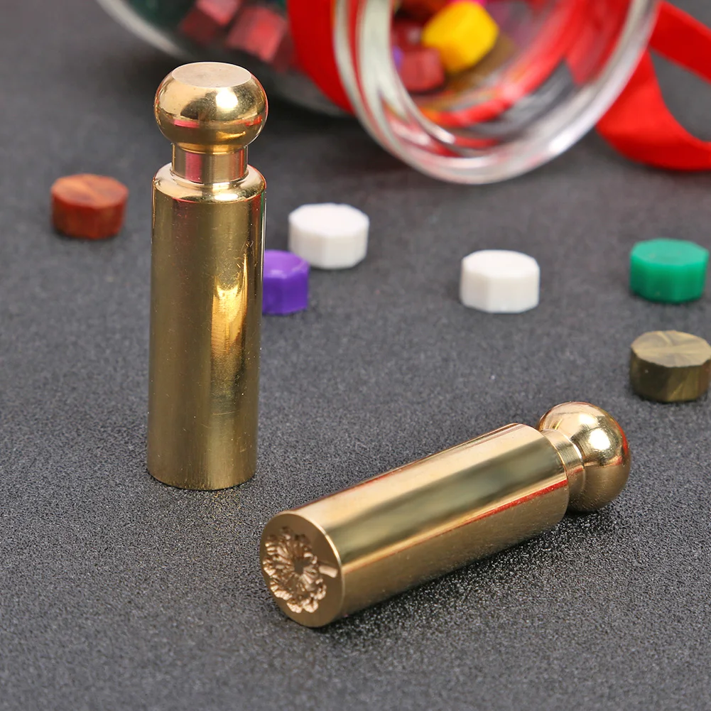 Металлический восковой штамп для запечатывания веса растений животных латунный