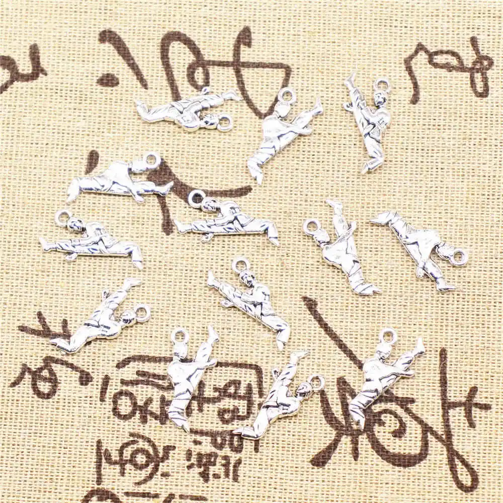 40 шт., Подвески для изготовления ювелирных изделий, 22 х10 мм