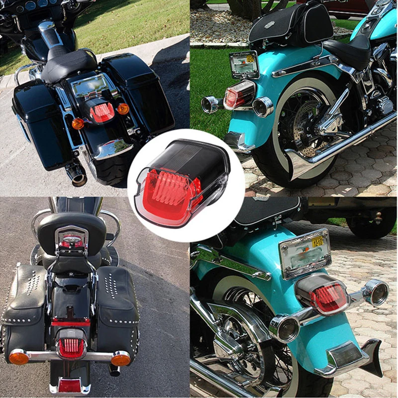 Задний фонарь для мотоцикла светодиодный задний фсветильник стоп-сигнал Сигналы