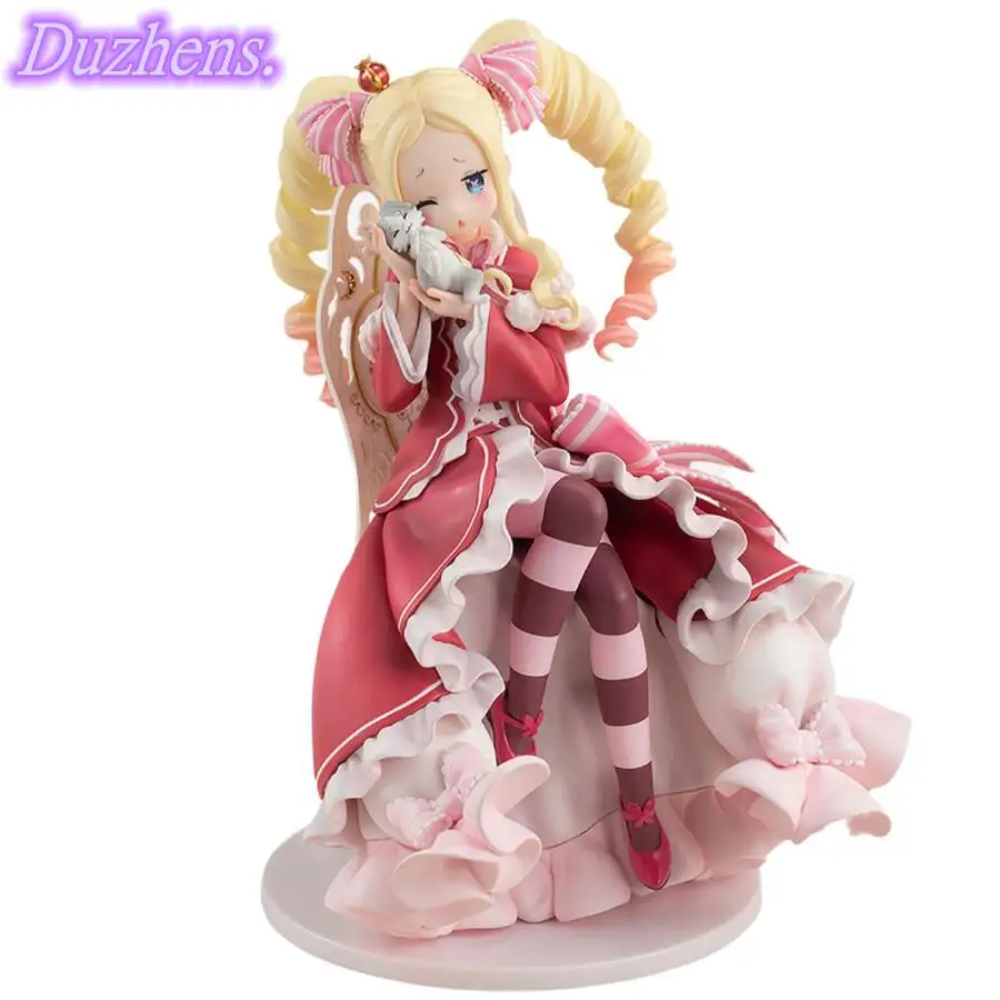

100% Original genuine Beatrice Tea party PVC Action Figure Anime Figure Model from Anime Re:Zero kara Hajimeru Isekai Seikatsu