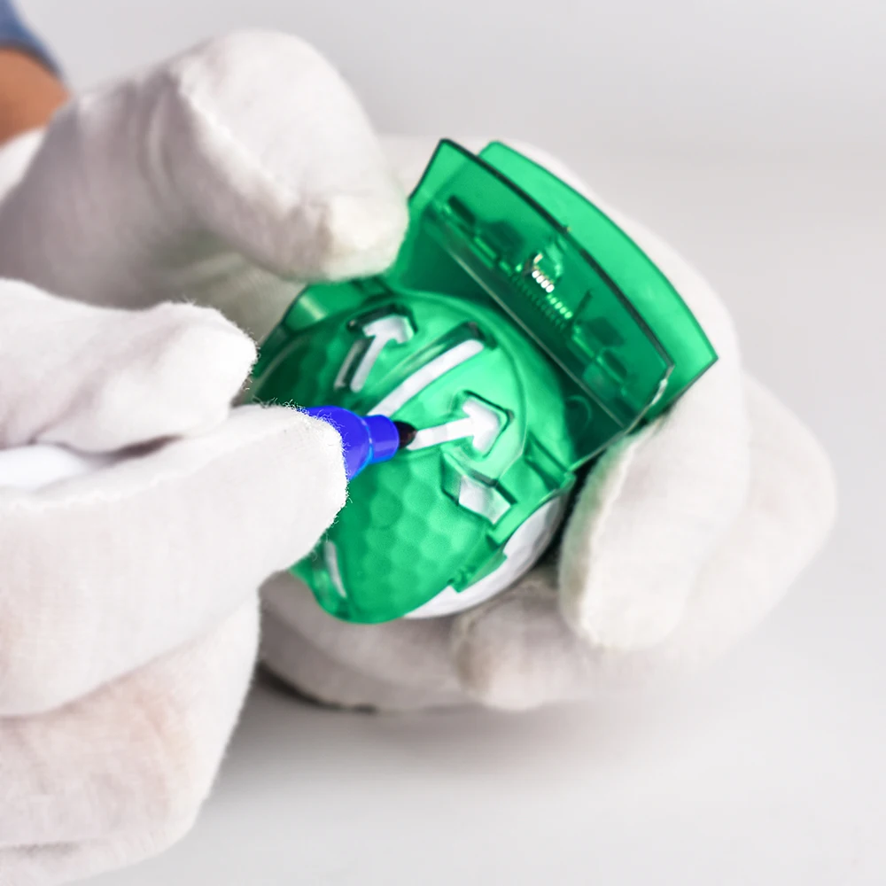 Мяч для гольфа лайнер рисования маркировка выравнивание мужчин инструмент