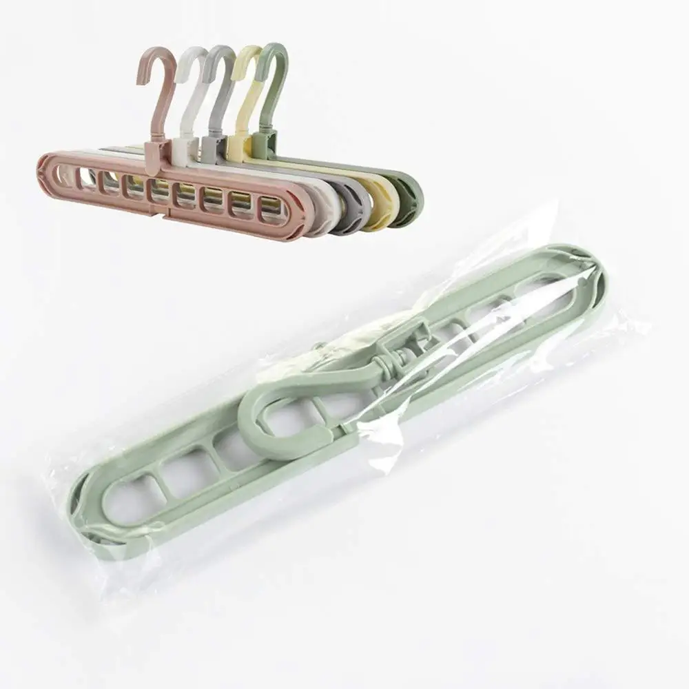5 шт. многофункциональная складная вешалка с 9 отверстиями|Вешалки и крючки| |