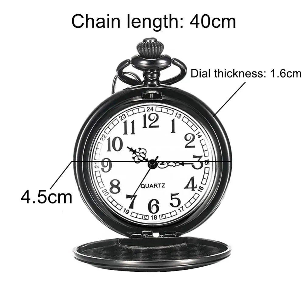 

BEST MAN FOR A DAY Unisex Arabics Numerals Analog Quartz Pocket Watch with Chain