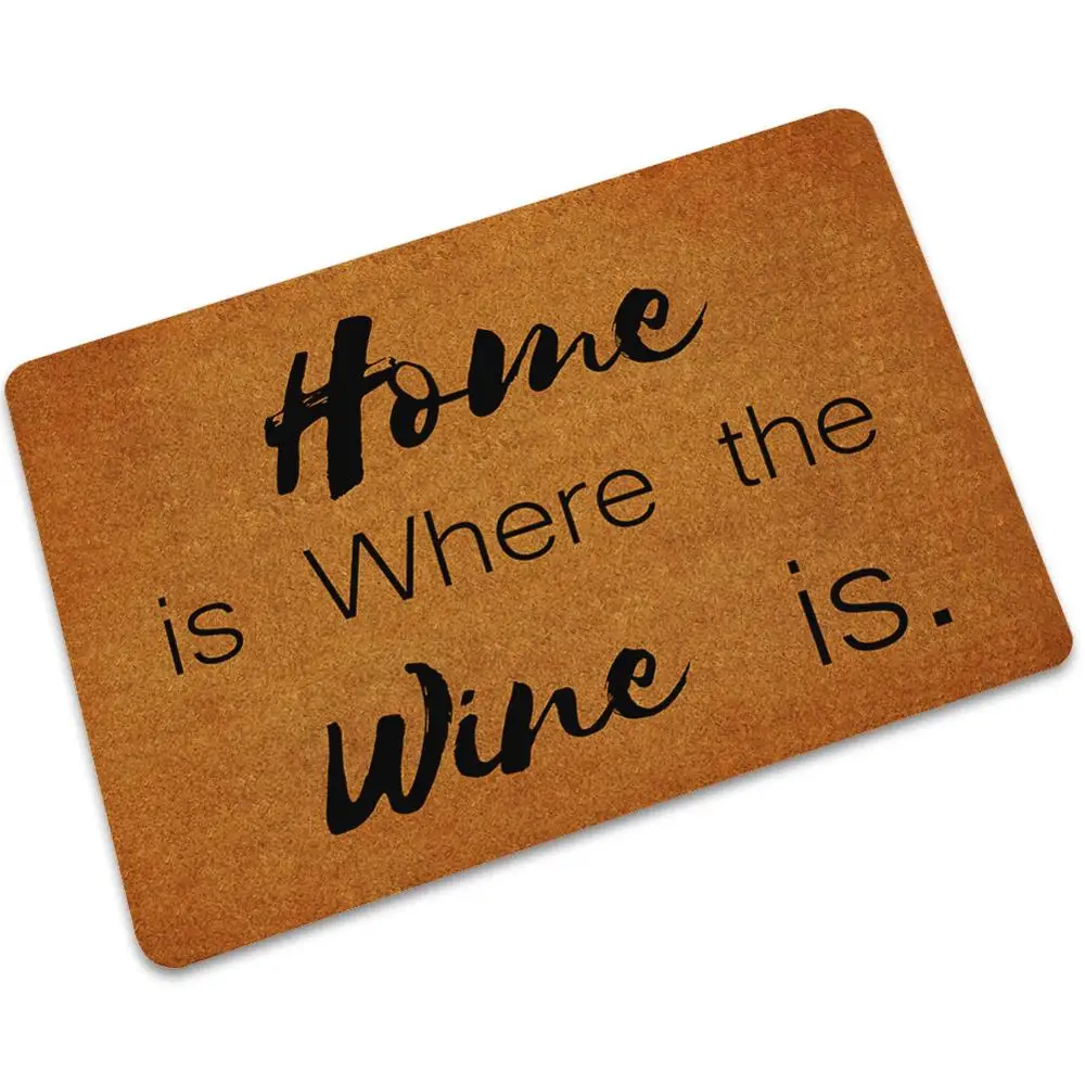 Прямая поставка резиновый коврик для входной двери собаки кошки напечатанный