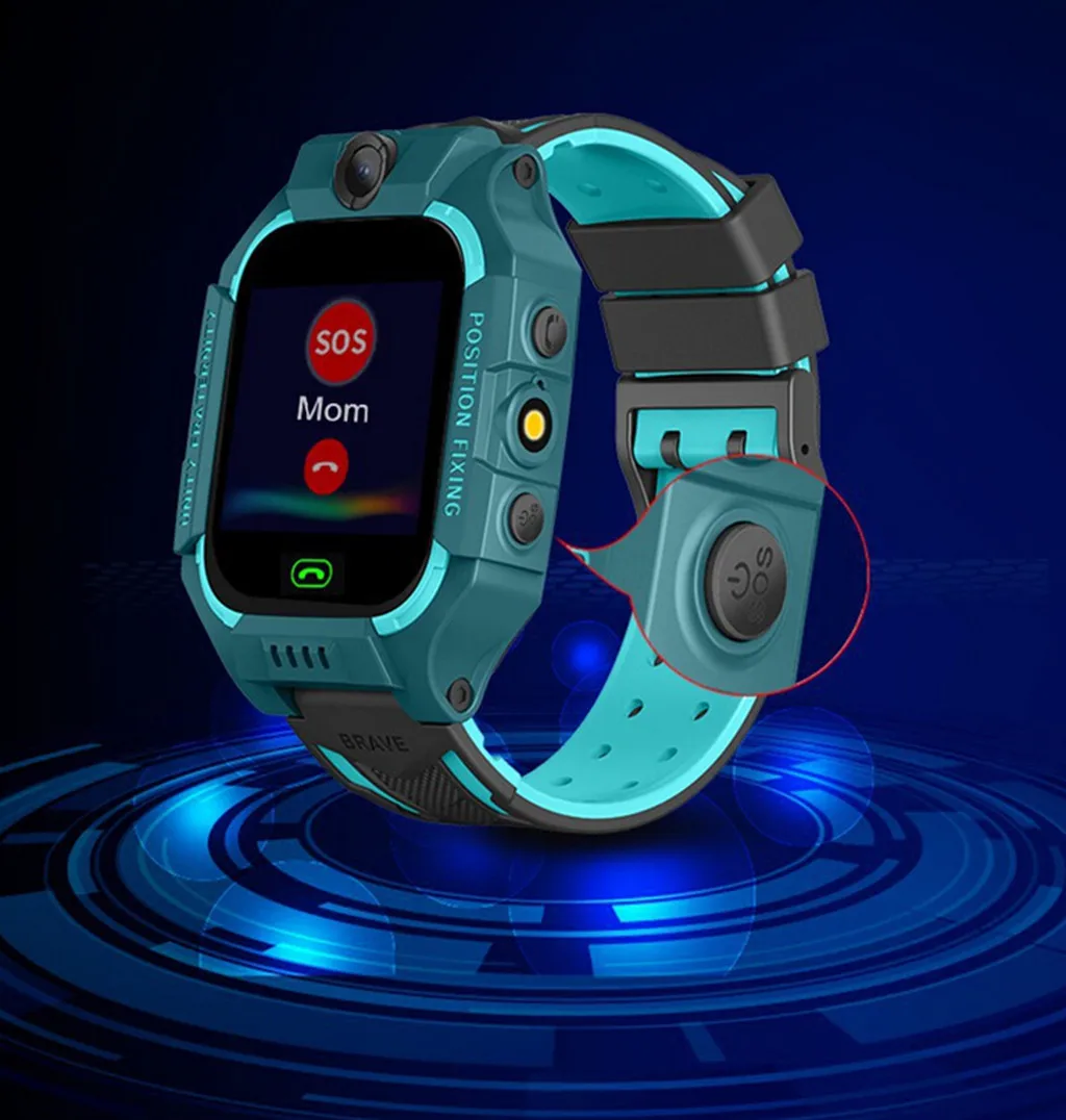 Детские Смарт-часы с камерой против потери Q19 позиционирование Lacation Sos Kamera Telefon Smart