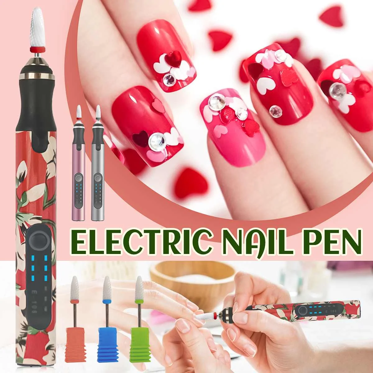 

3 Speed 18000rpm Mini Electric Grinder Cordless Grinding Machine Carving Engraving Pen Trimming Polishing Micro Drilling Tool