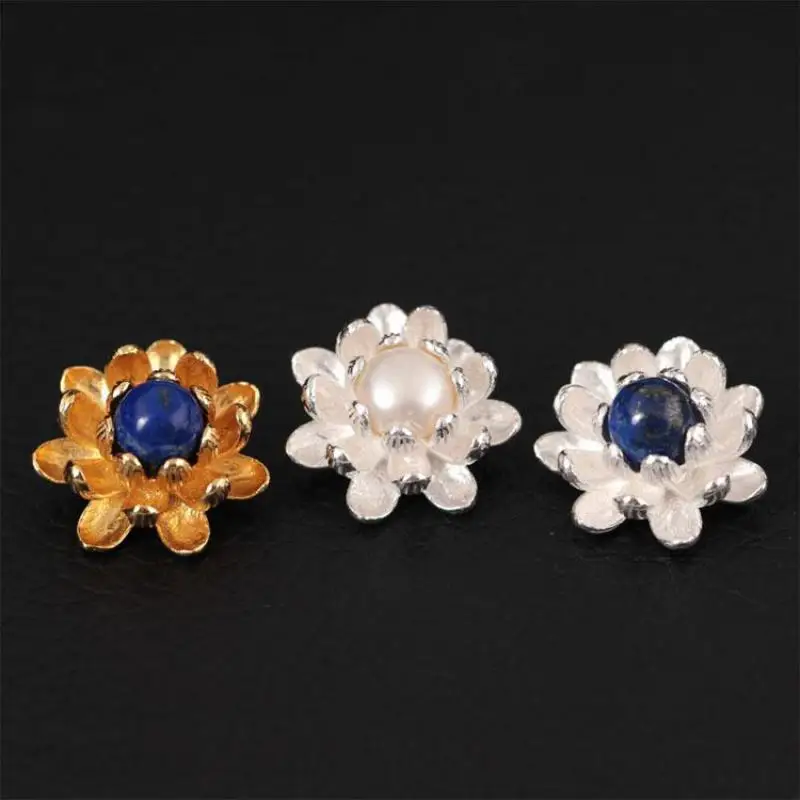 Женское ожерелье из серебра 925 пробы с натуральным жемчугом | Украшения и