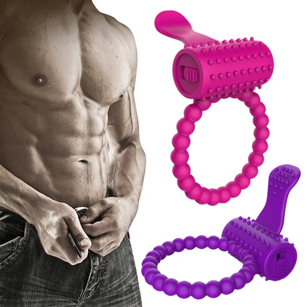 Вибраторы для задержки эякуляции кольцо длительной тонкий тройной вибратор