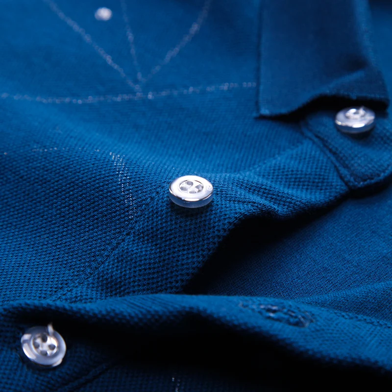 

Top Quality New Fashion Designer Brand Polo Shirt Men Logo Plain Korean Casual Turn Down Collar Long Sleeve Tops Men Clothing