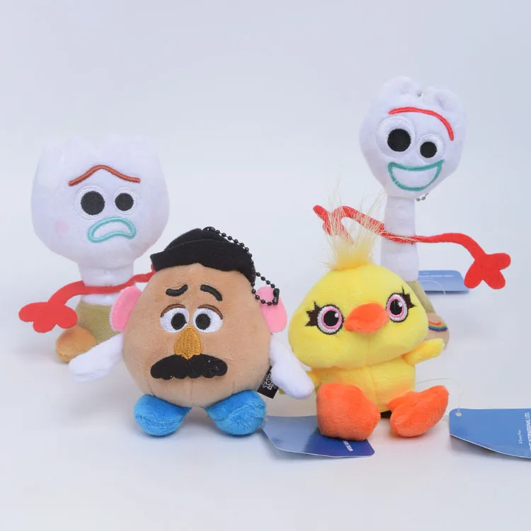 12 см Новая игрушка из фильма История 4 плюшевые мягкие куклы форки кролик