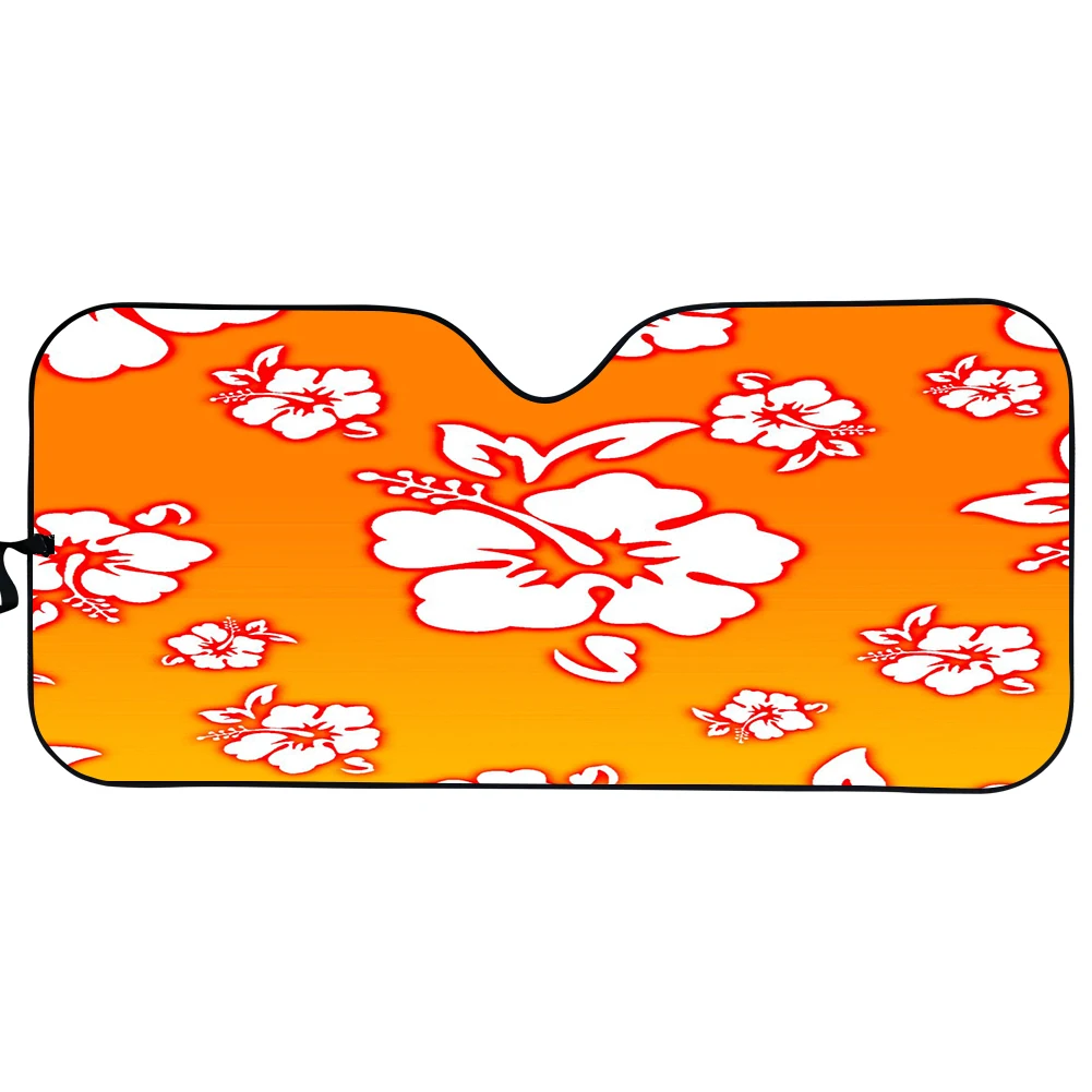 

Sun Shade UV Sun Gloss Sunshade Flower Prints Universal Car Windshield Covers Sun Shade Durable Keep Your Vehicle Cool UV 2021