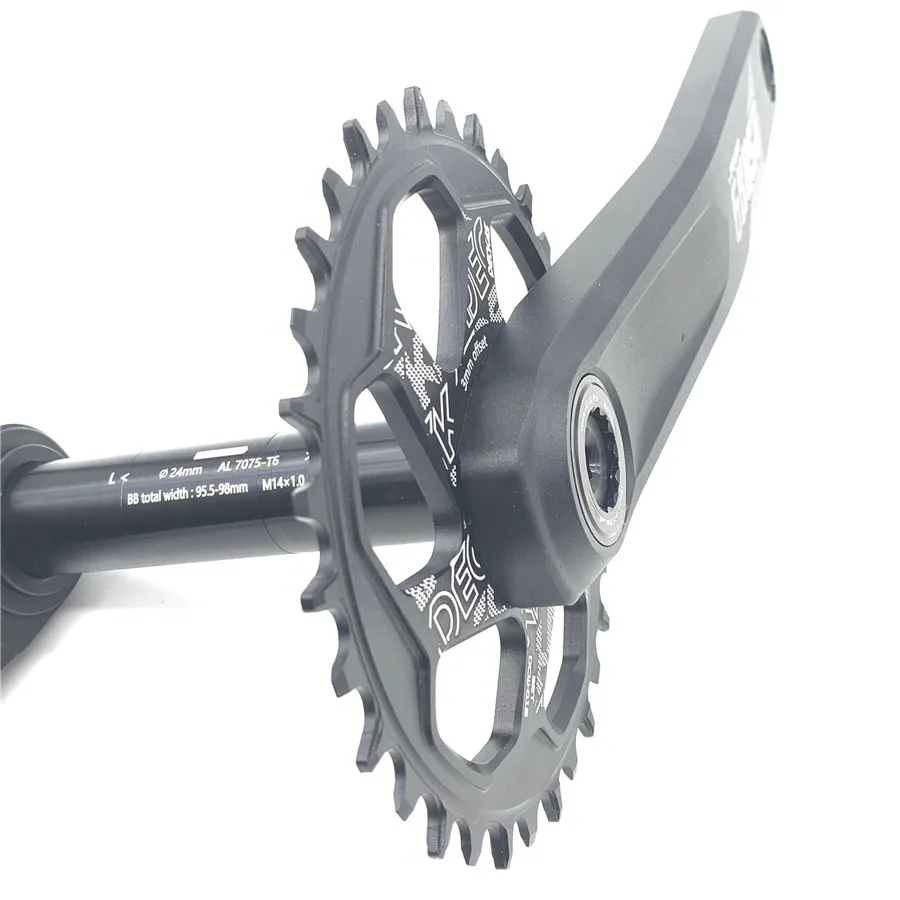 Fovno GXP Bicycle Crank to 104 bcd Mountain bike crankset aluminum alloy MTB bicycle crank for shimano SRAM parts | Спорт и