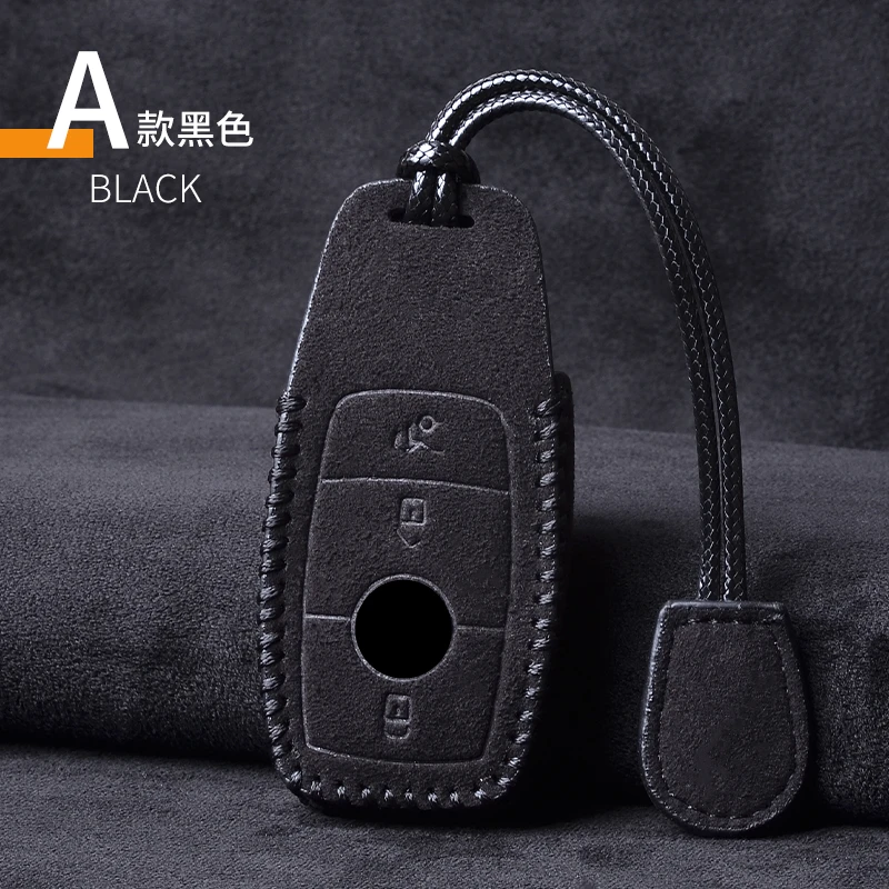 

Car Key Cover Case Shell Bag Protective soft For Mercedes Benz 2017 E Class W213 2018 S class Car Accessories Car styling