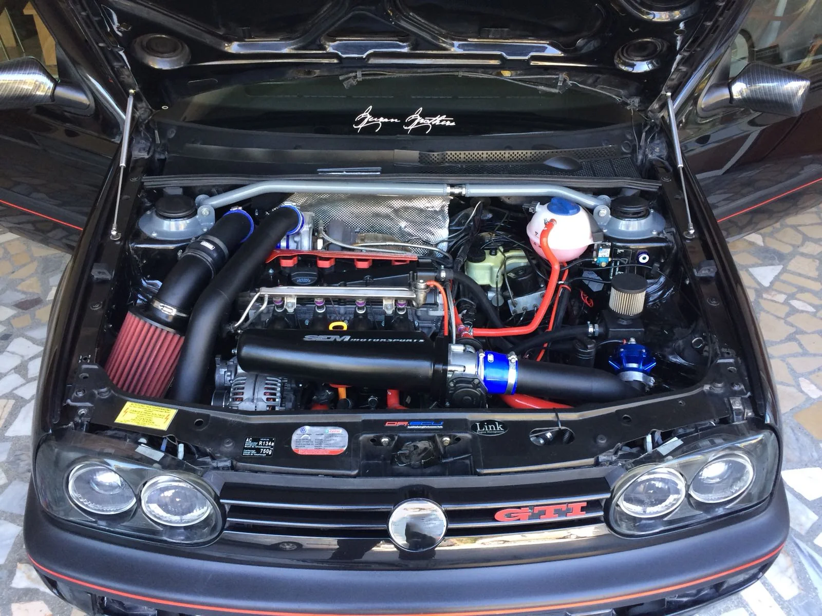 Для Volkswagen Golf MK3 1993 1998 2x Передняя крышка капота модифицированные газовые стойки