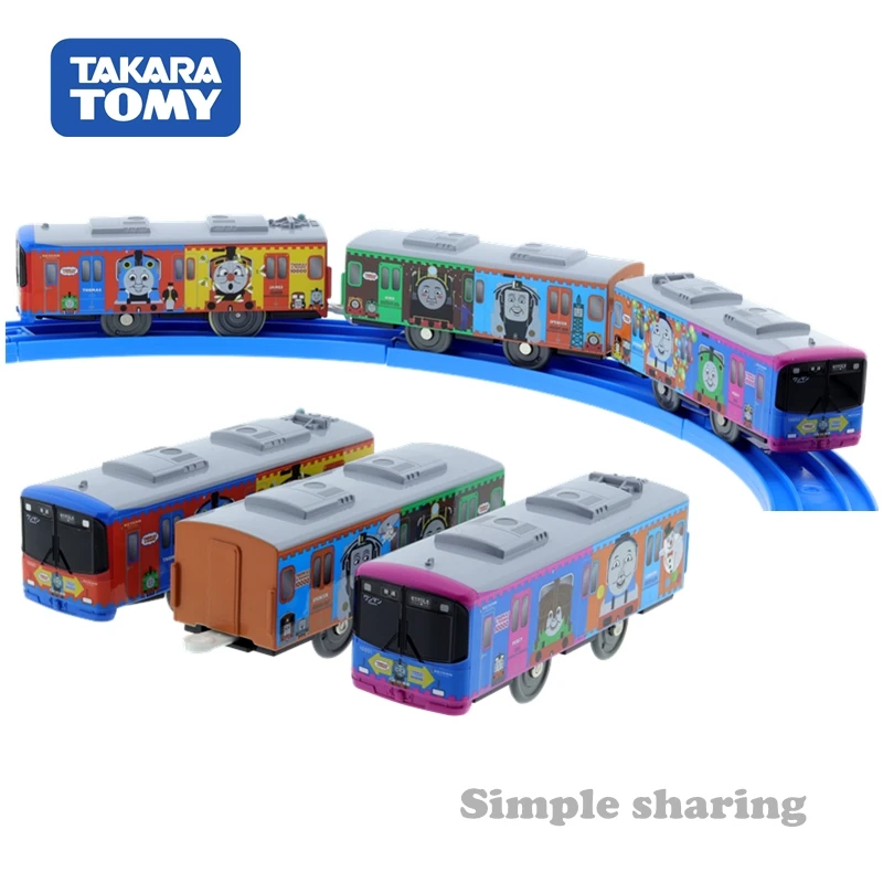 Набор моделей поезда Takara Tomy Tomica Plarail S59 Keihan 10000 литые Развивающие детские игрушки