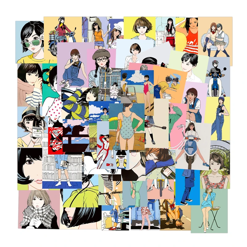 50 шт. в ретро стиле с принтом сердечки для маленькой девочки иллюстрация Граффити