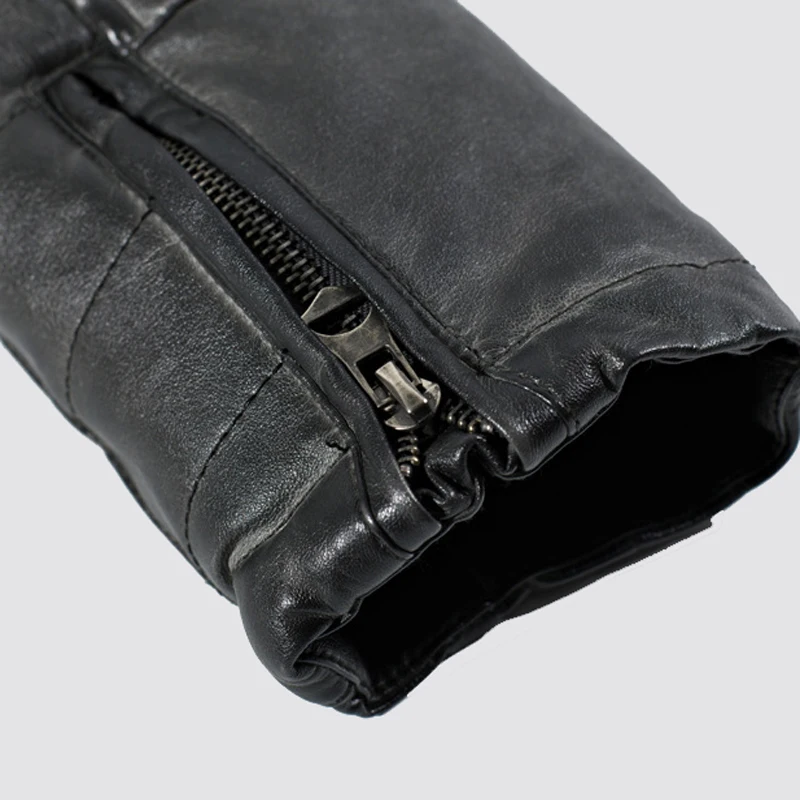 Новинка весна-осень 2021 мужская кожаная куртка свободная винтажная из