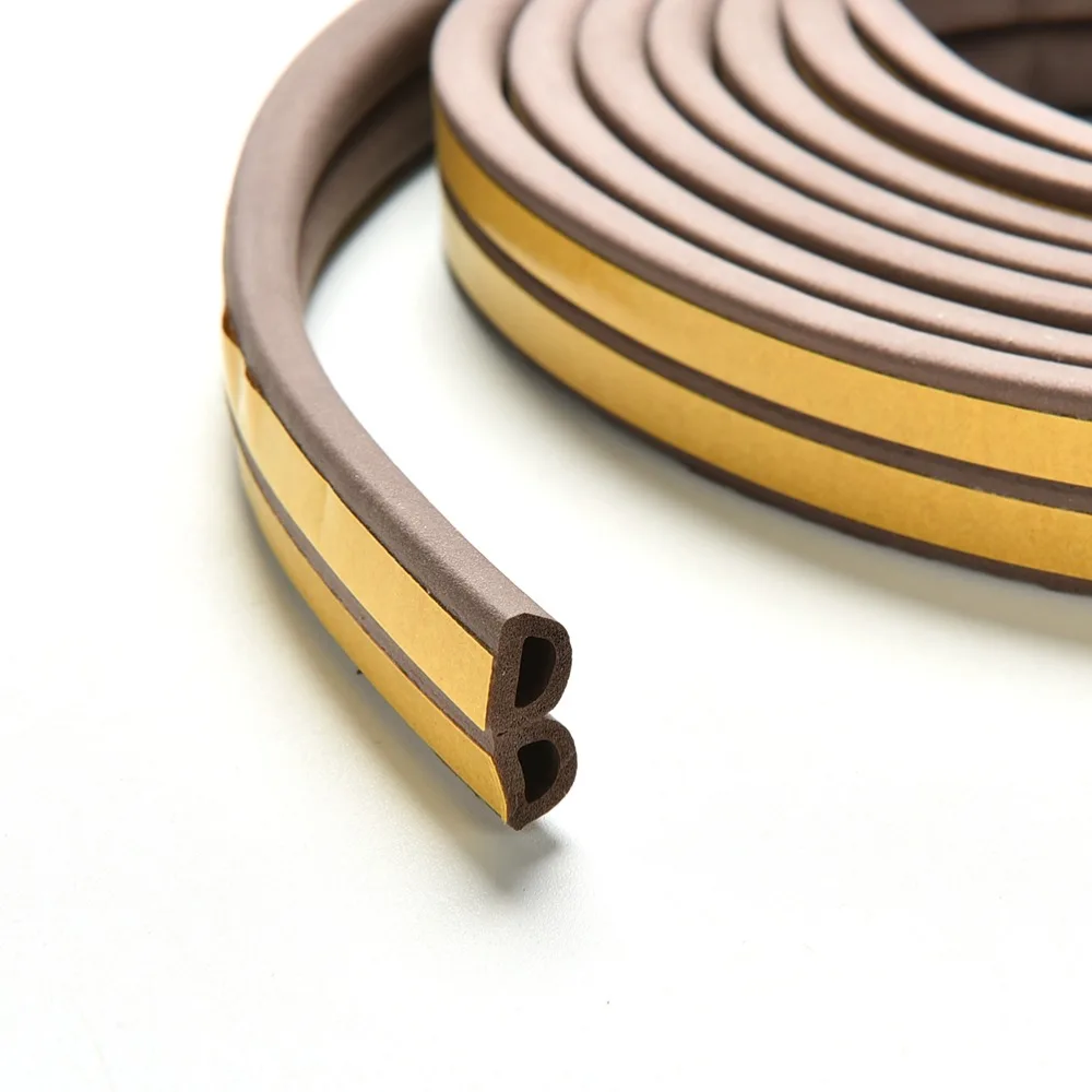 

Draught Excluder Strip Sealing Tape 3Color E/D/I-types Window Door Foam Adhesive Adhesive Tape Rubber Weather Strip