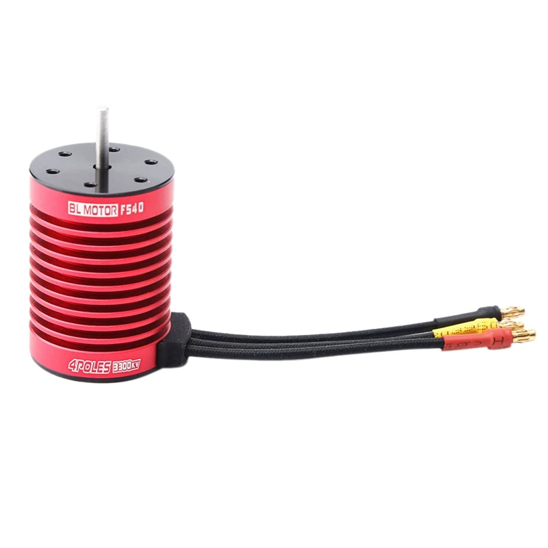 

Обновленный водонепроницаемый бесщеточный двигатель F540 для радиоуправляемого автомобиля 1/10 Redcat Electric Volcano EPX PRO Блэкаут XTE