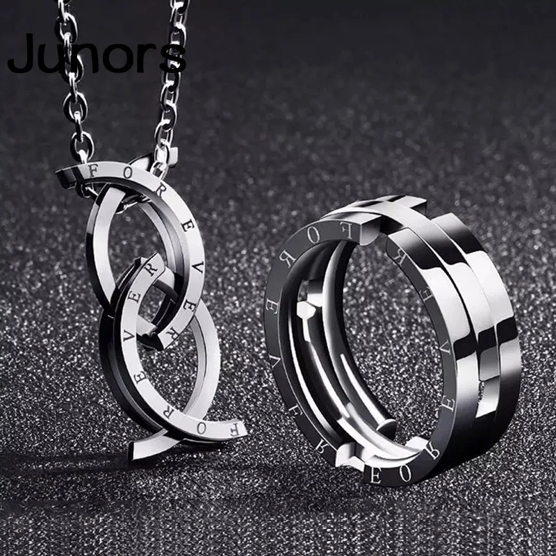 Кольцо из нержавеющей стали для мужчин и женщин с волнистым дизайном аксессуары