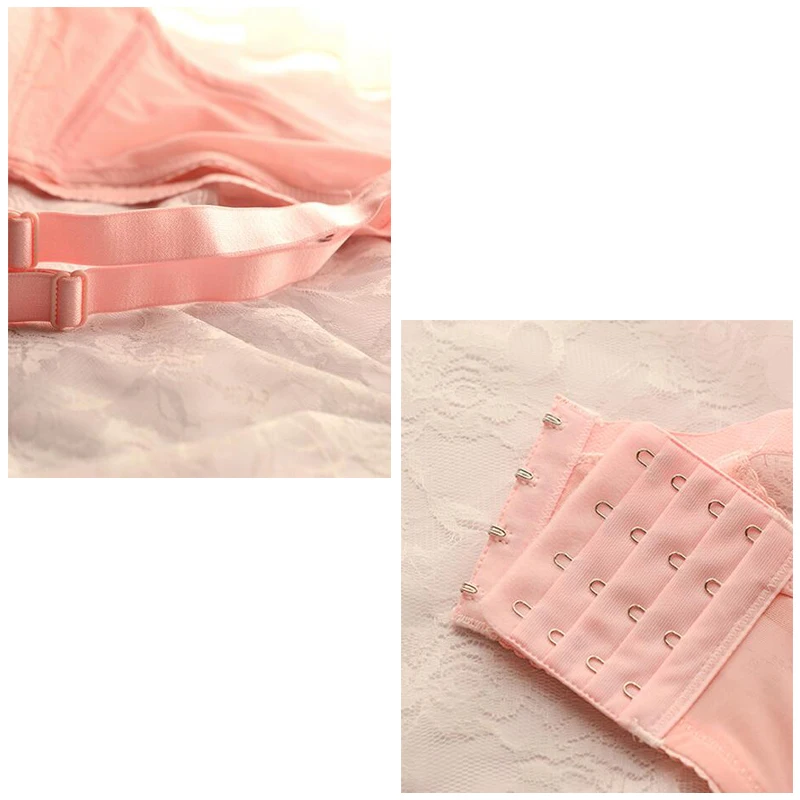 Sujetador bralette de lactancia materna de algod&oacute;n para mujer, sost&eacute;n de maternidad transpirable, ropa interior, prendas de embarazo para amamantar, lencer&iacute;a para alimentar a beb&eacute;-3
