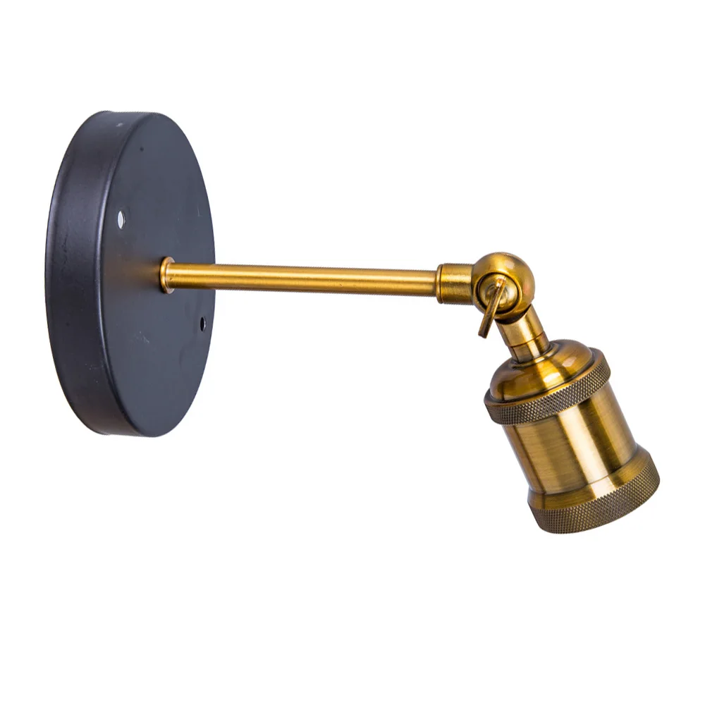 Ретро латунный настенный светильник винтажная прикроватная лампа Эдисона E27