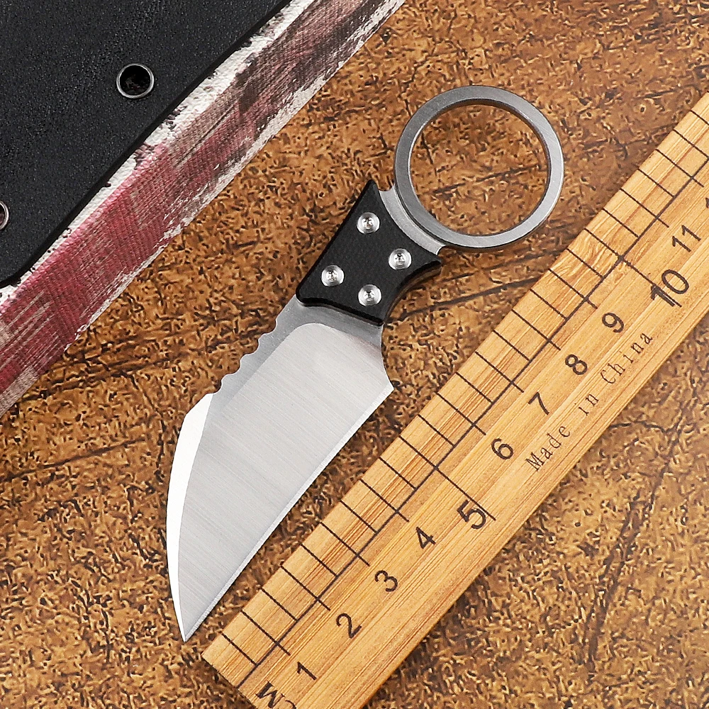 Новинка акция маленькое прямое лезвие с фиксированным лезвием тактическое D2