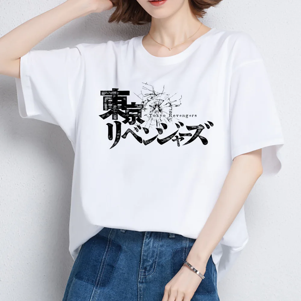 

Summer Camisa Anime T-shirt Women Mens Clothing Cartoon O-Neck Polyester HOLIDAY Japan Style Short Free Shipping Camisas Mujer