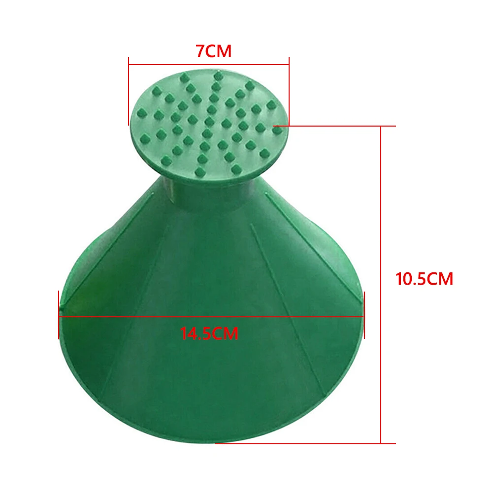 4 цвета волшебный скребок для льда на лобовое стекло автомобиля в форме конуса