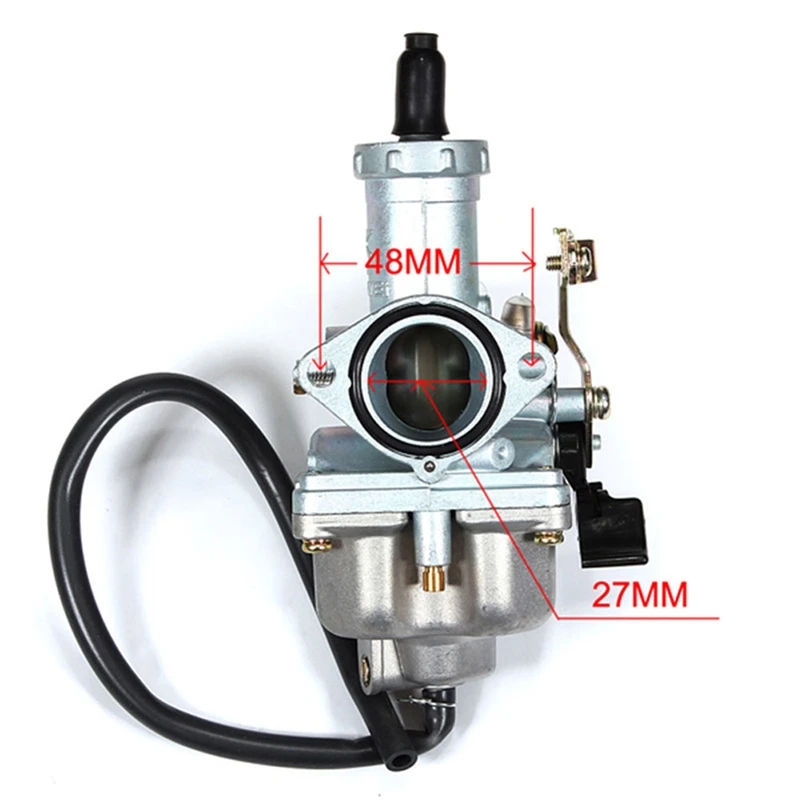 Дроссель карбюратор PZ27mm подходит для 125 150 200 250 300cc квадроциклы вездеходы картинг велосипеды для езды по бездорожью