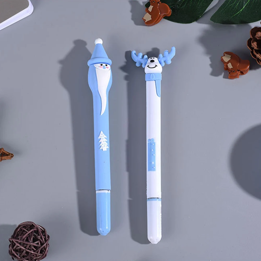 Гелевые чернильные роликовые шариковые милые ручки Рождество старый человек для