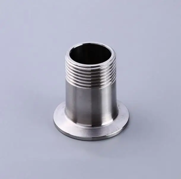 

1.5'' Tri Clamp x 1/2'' BSPT Male Adapter , Sanitary Stainless Steel 304