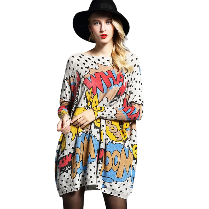 XIKOI негабаритный женский свитер Повседневный пуловер Femme мягкие Пуловеры Модный