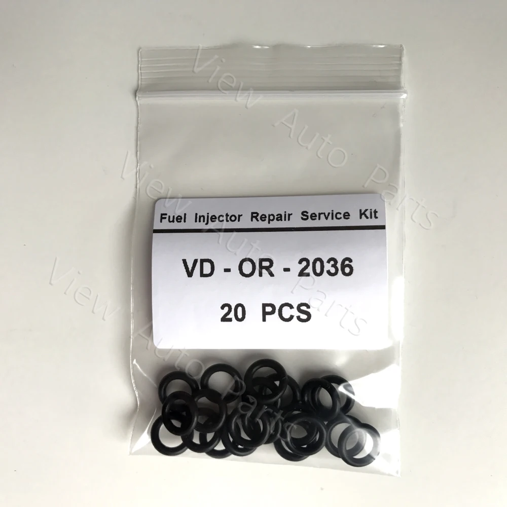 20pcs Fuel Injector rubber seal orings Repair Kits For Denso ASNU030 7*2.1mm VD-OR-2036 | Автомобили и мотоциклы