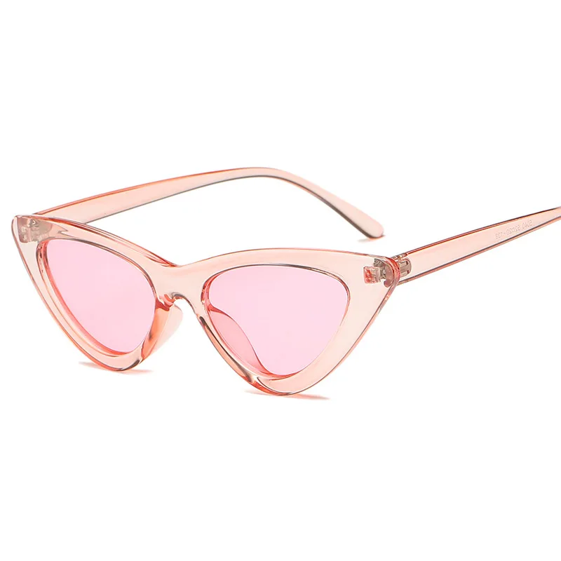 

Vintage Fashion Eye Sunglasses Retro Cat Sunglasses Eyewear Women Triangular Sun Glasses Oculos De Sol UV400 Sunshades Lunettes