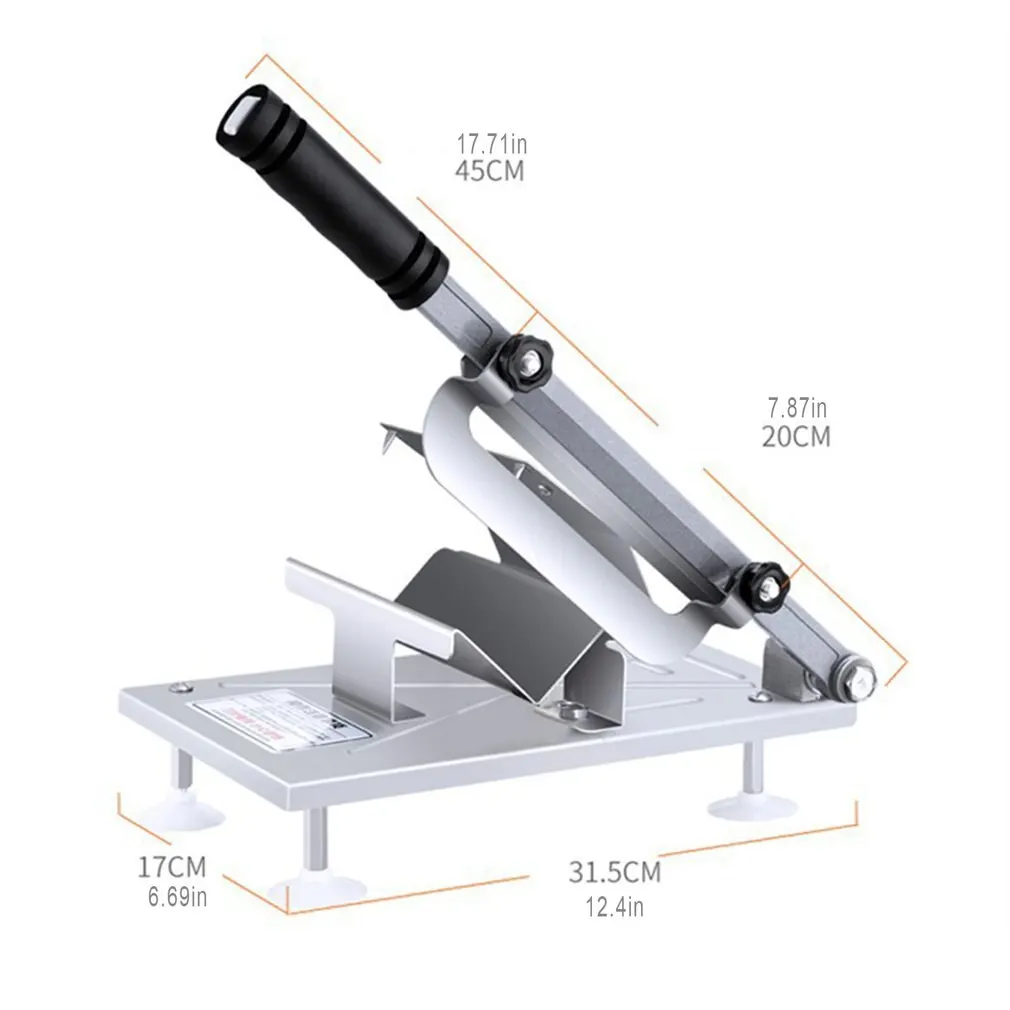 

Household Manual Lamb Beef Slicer Frozen Meat Cutting Machine Vegetable Mutton Rolls Cutter Meat Slicer