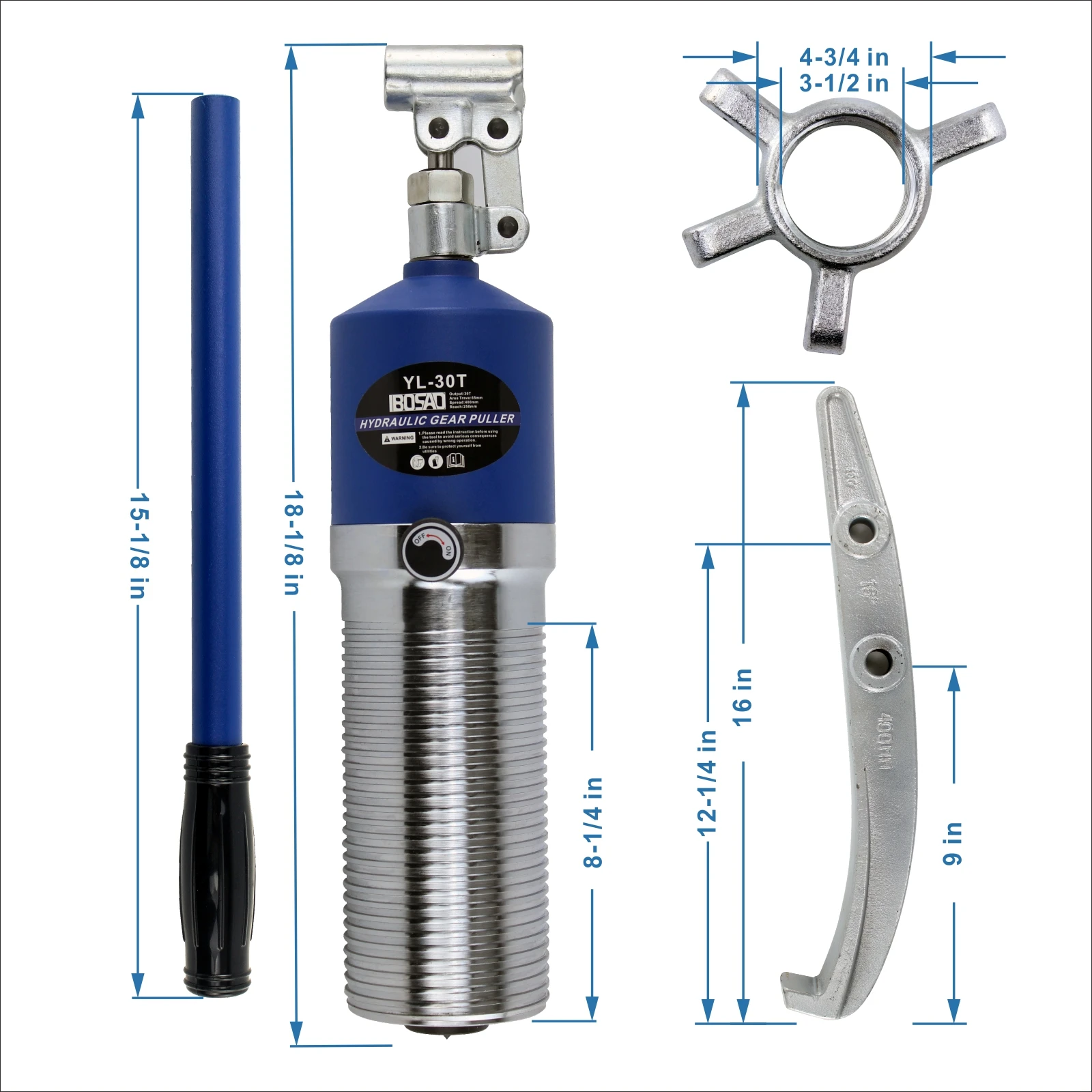 Гидравлический подшипник Съемник YL 30T|puller kit|bearing puller setbearing |