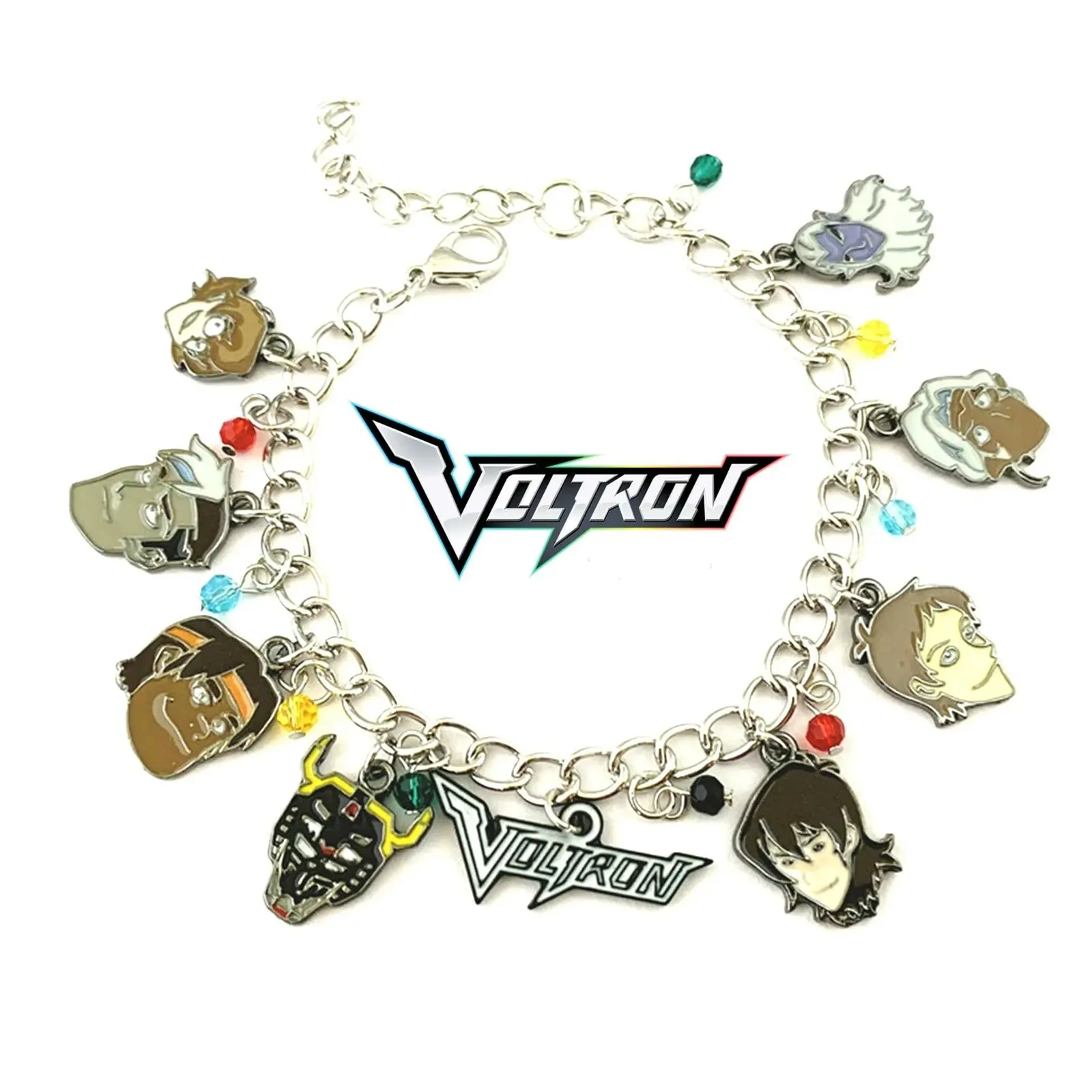 

Anime Voltron Fashion Novelty Charm Bracelet Cartoon Comic Series Jewelry Gifts
