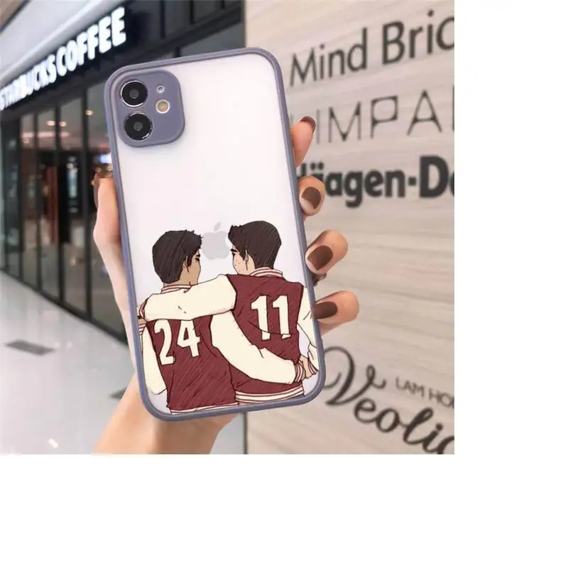 

Teen Wolf Stilinski 24 Phone Case matte transparent For gray iPhone 7 8 x xs xr 11 12 pro plus max mini Funda Clear