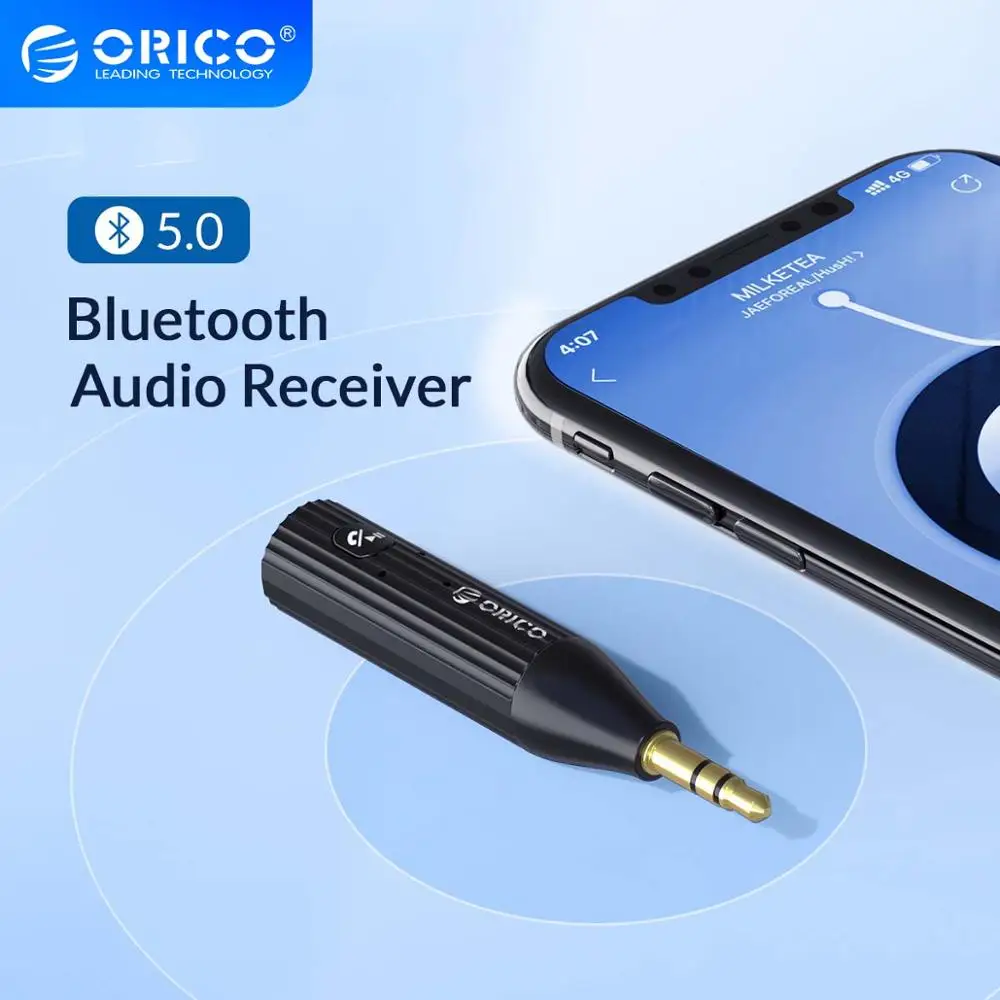 Автомобильный ресивер ORICO с Bluetooth 5 0 3 мм Aux Jack беспроводной адаптер EDR для