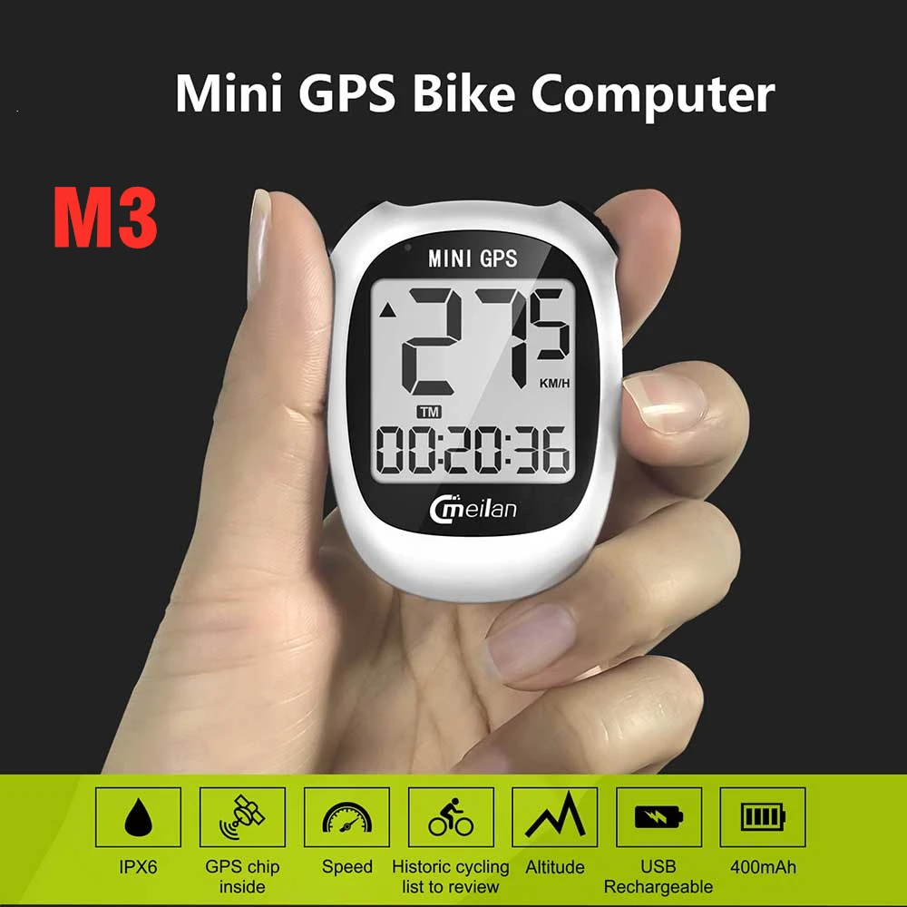Велокомпьютер Meilan M2 M3 с GPS навигацией водонепроницаемый беспроводной
