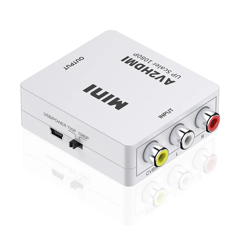 Адаптер конвертер Felkin AV в HDMI CVBS 3RCA 1080P|Кабели VGA| |