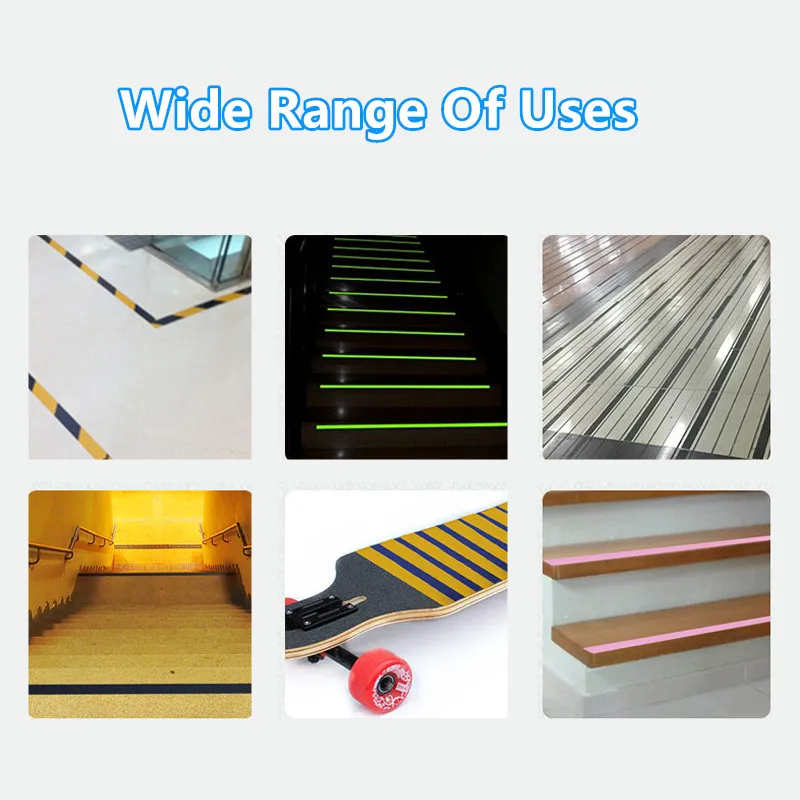 

1PC 5M Matte Non-slip Tape Non Slip Safety Grip Tape Anti-Slip Indoor/Outdoor Stickers Strong Adhesive Safety Traction Tape